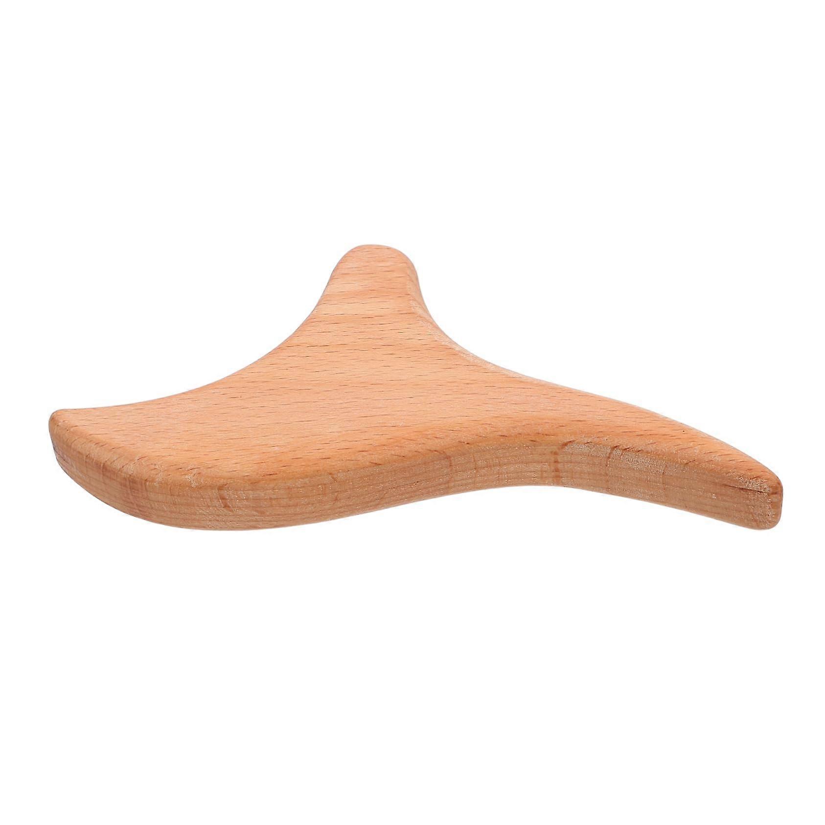 Gua Sha Tool Wooden Muscle Scraper Face Roller for Body Relaxation