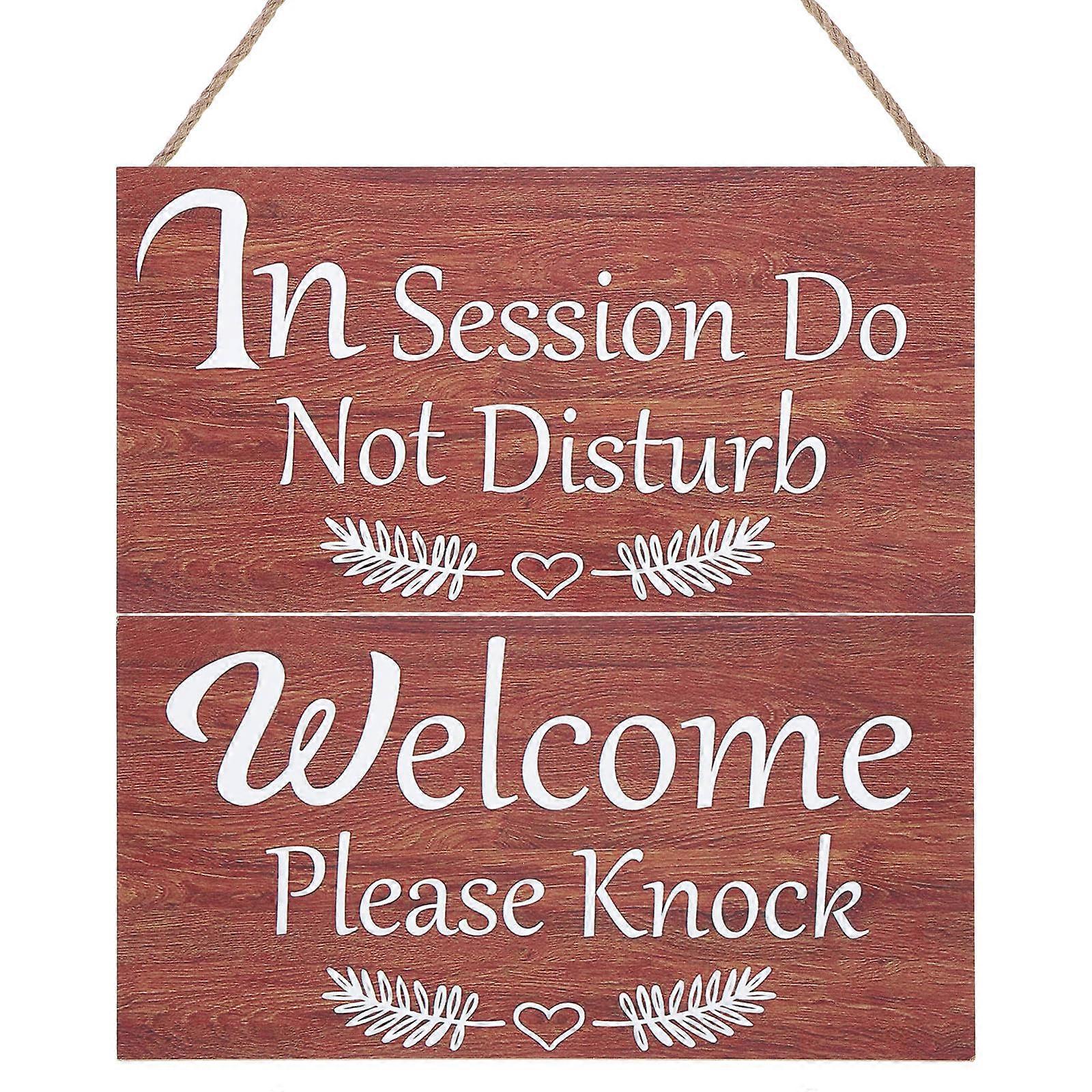 a concise and compelling product description for your **Reversible Wooden Door Sign**:

 

### 🪵 **Reversible Wooden Door Sign – "Do Not Disturb" &