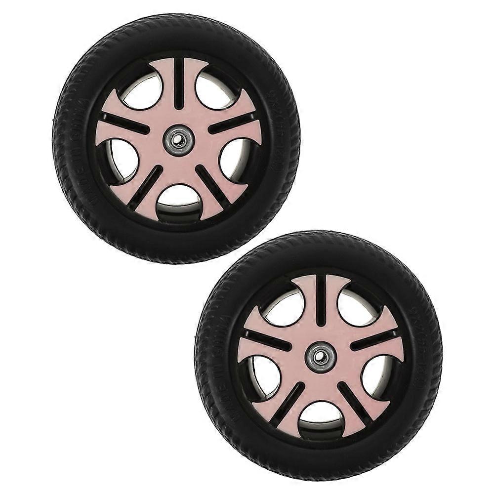 2pcs Tricycle Wheels, Non Slip Rear Axle Replacement for Bikes – Durable, Wear Resistant with Universal Hole Diameter for Multiple Models