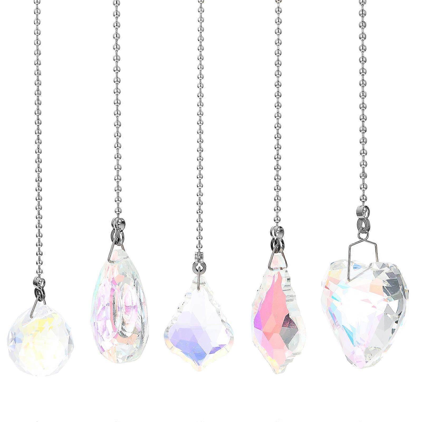 5 יחידות מאוורר דקורטיבי מושך רב מאוורר תקרה למשוך שרשרת החלפת כדור חרוזים שיק עבור