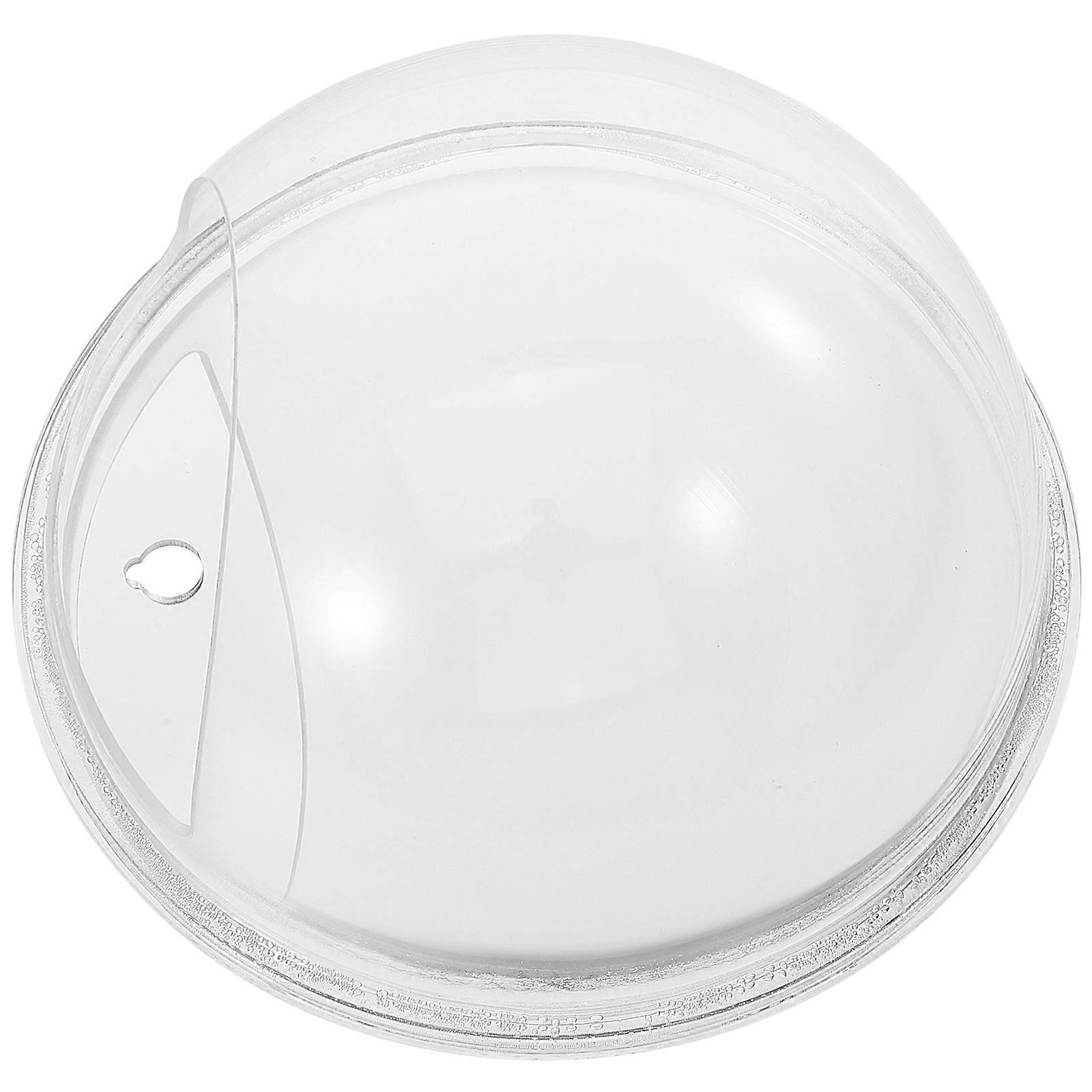 Wall Mounted Fish Bowl Clear Acrylic Round Tank for Pet Use Transparent Color 7 inch Diameter