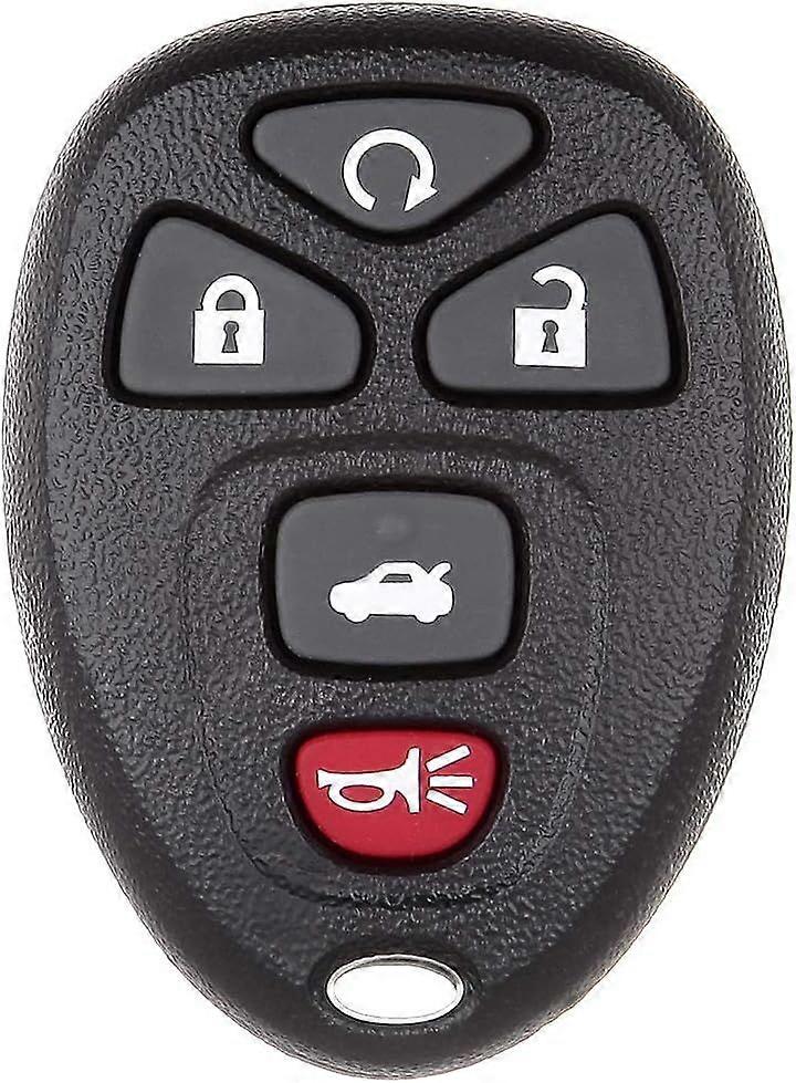 2025 Newest SCITOO 5-Button Keyless Entry Remote Car Key Shell for 2004-2012