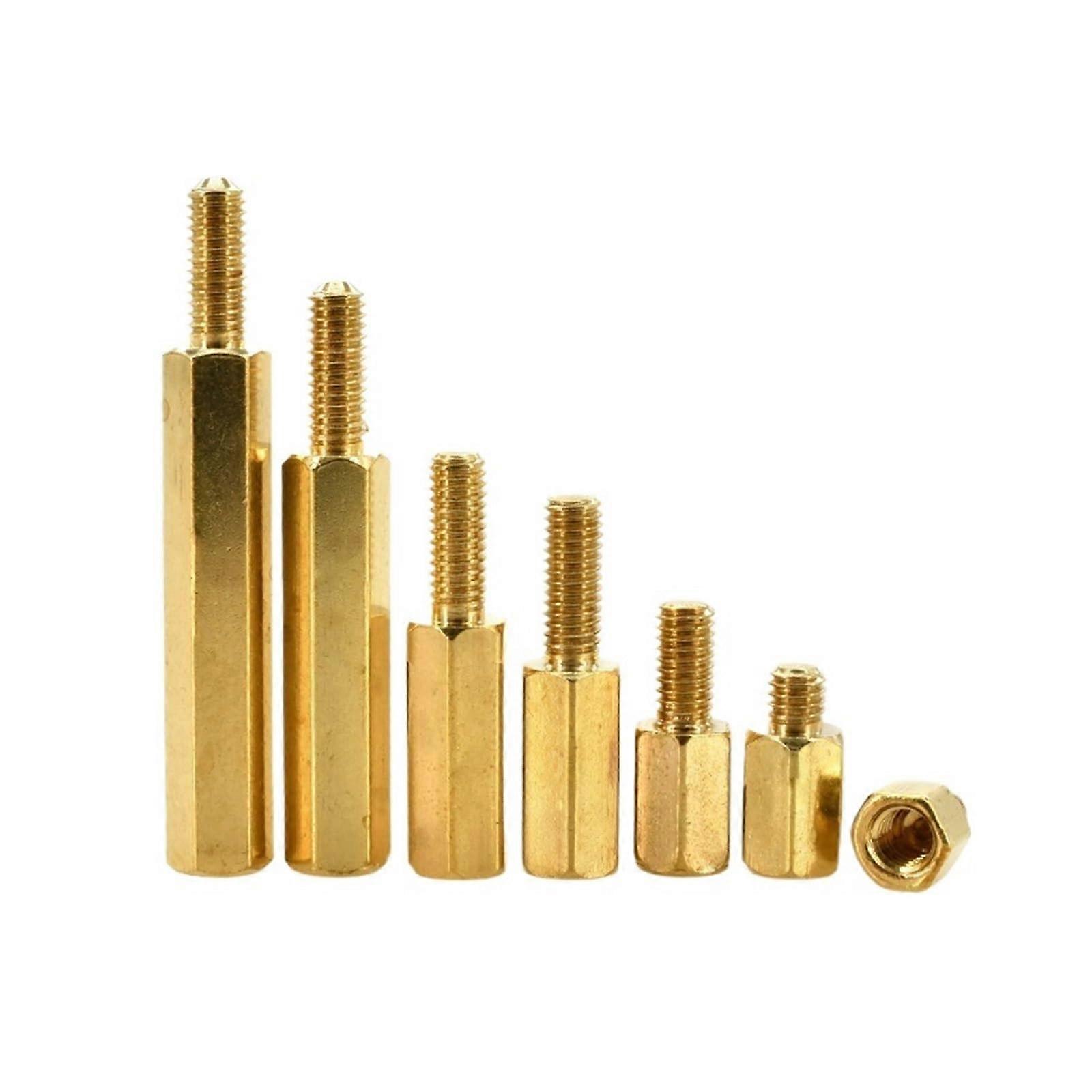 Hexagonal Brass PCB Spacer M2 M2.5 M3 M4 Standoff Screw (6MMM2)
