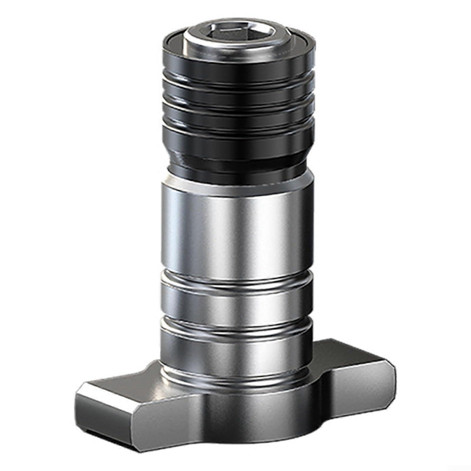 Electric Wrench Conversion Head Dual-Purpose Square Shaft Modified Bit Head for Hex Interface Quick Release Self-Locking