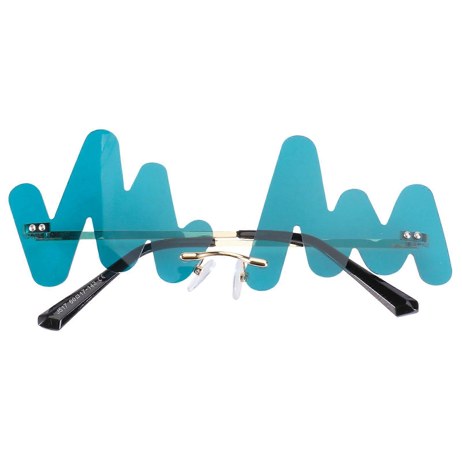1pc Punk Eyeglasses Fun Party Glasses Decorative Photo Prop