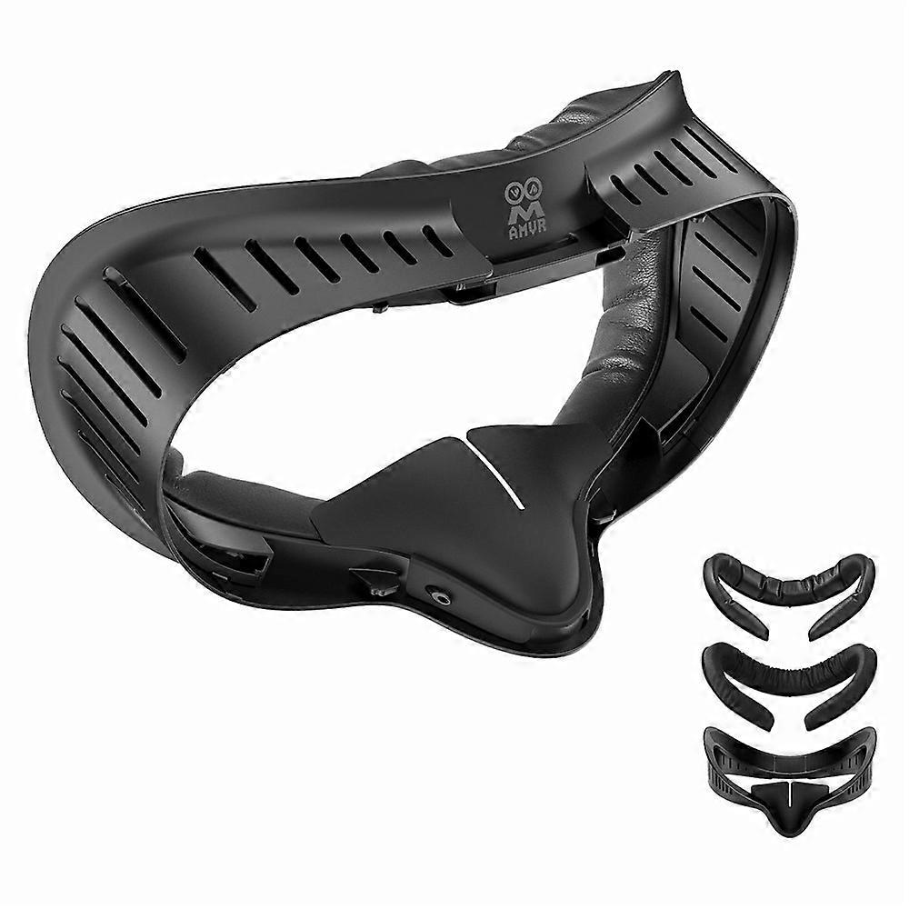 AMVR FC5 Compatible For Meta Quest 3S Face Mask VR Headset Cover Ventilated Anti-Fog Cooling