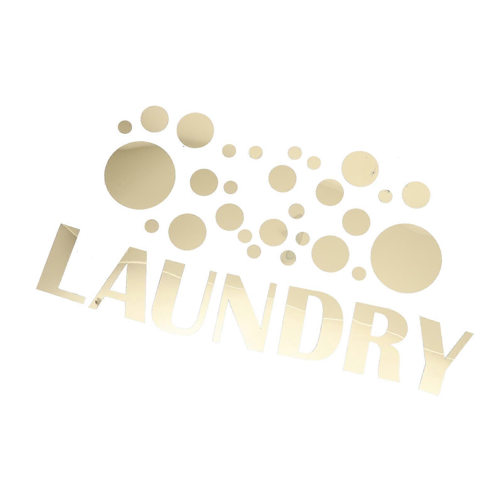 1 Set Of Golden Acrylic Round Circle Mirrors Ideal For Classroom Decoration Unique DIY Home Decor