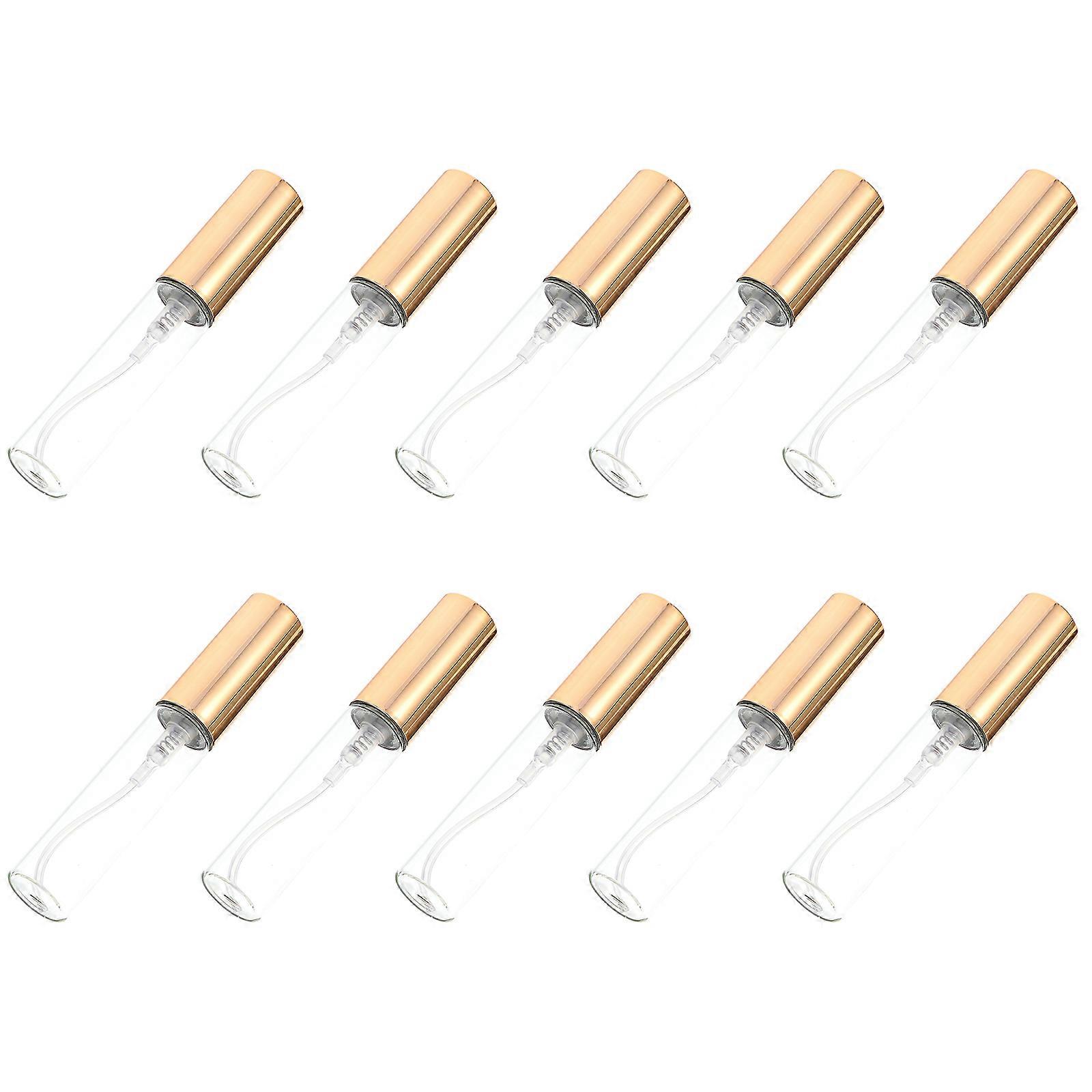 10Pcs Empty Fragrance Spray Bottles For Cosmetic Users 5ml Travel Portable Containers With Exceptional Sealing Performance And Lightweight