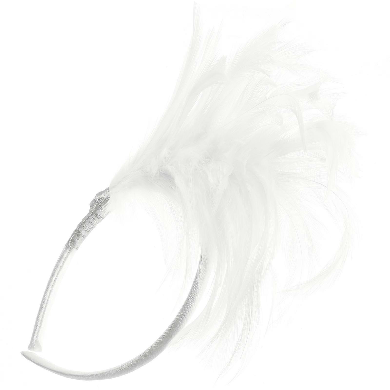 White Headband for Women Lightweight Comfortable with Elasticity One Size Fits All for