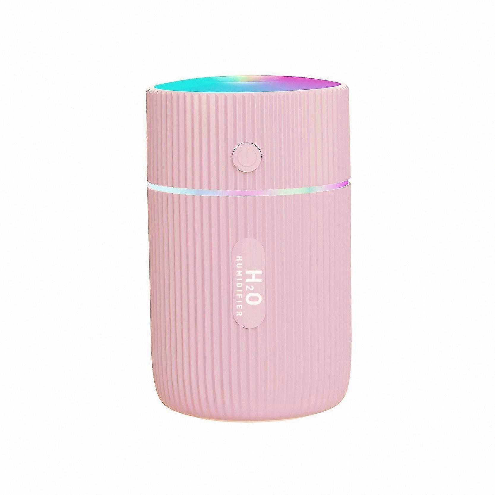 Mini Portable Humidifier with LED Night Light, 2 Mist Settings, Automatic Shut-Off, USB Powered for Home and Travel