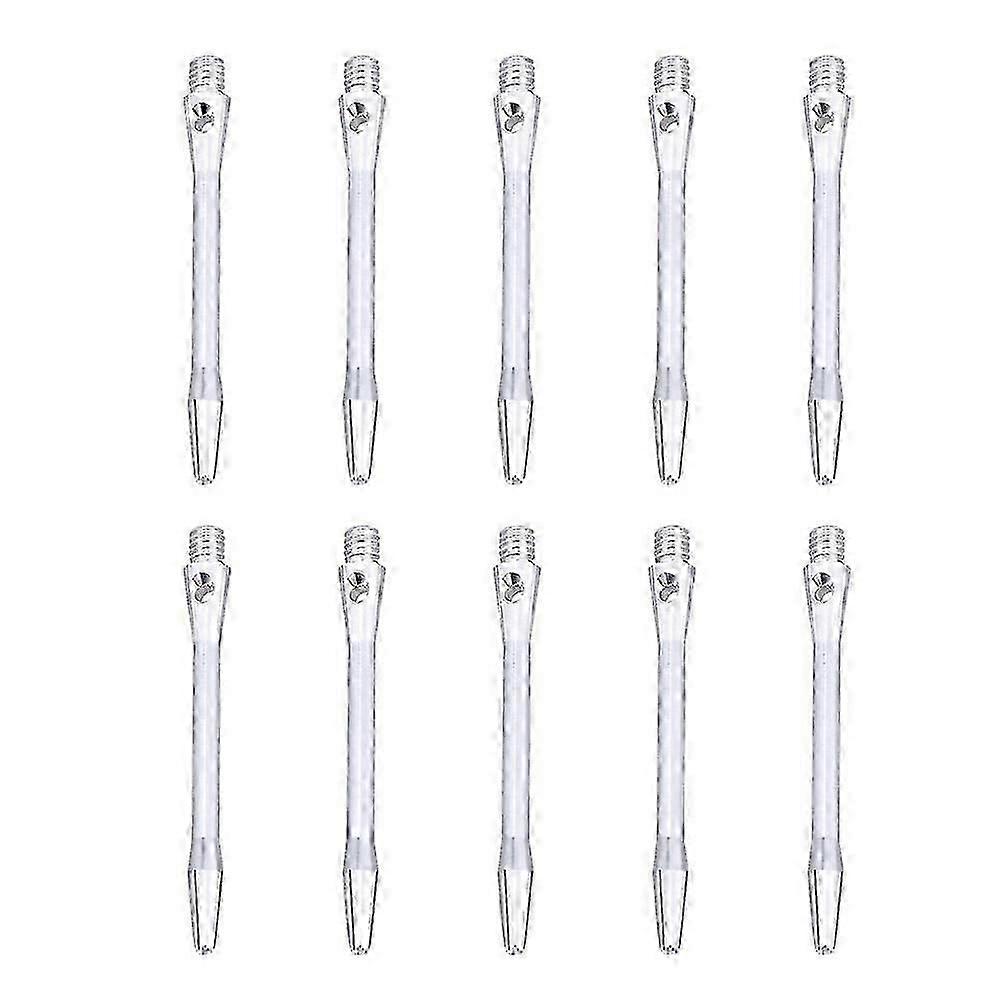 10-Pack Aluminium Dart Stems - Standard 2BA Threaded Shafts for British Dart Enthusiasts