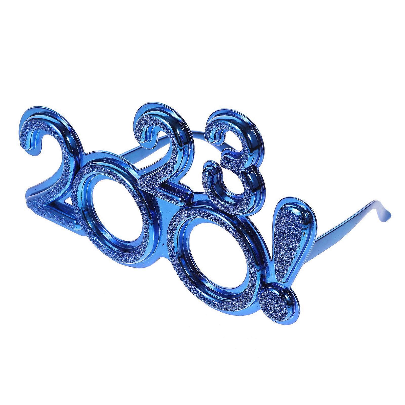 2023 New Year Party Glasses Funny Sunglasses 2pcs Party Ornament Eyewear
