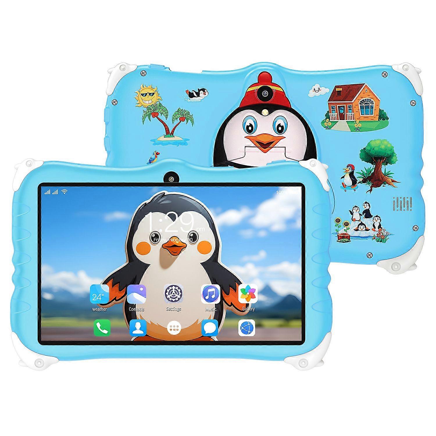 7-inch Penguin WiFi version, drop-resistant, easy to carry, photo-taking, stand-mounted children's tablet
