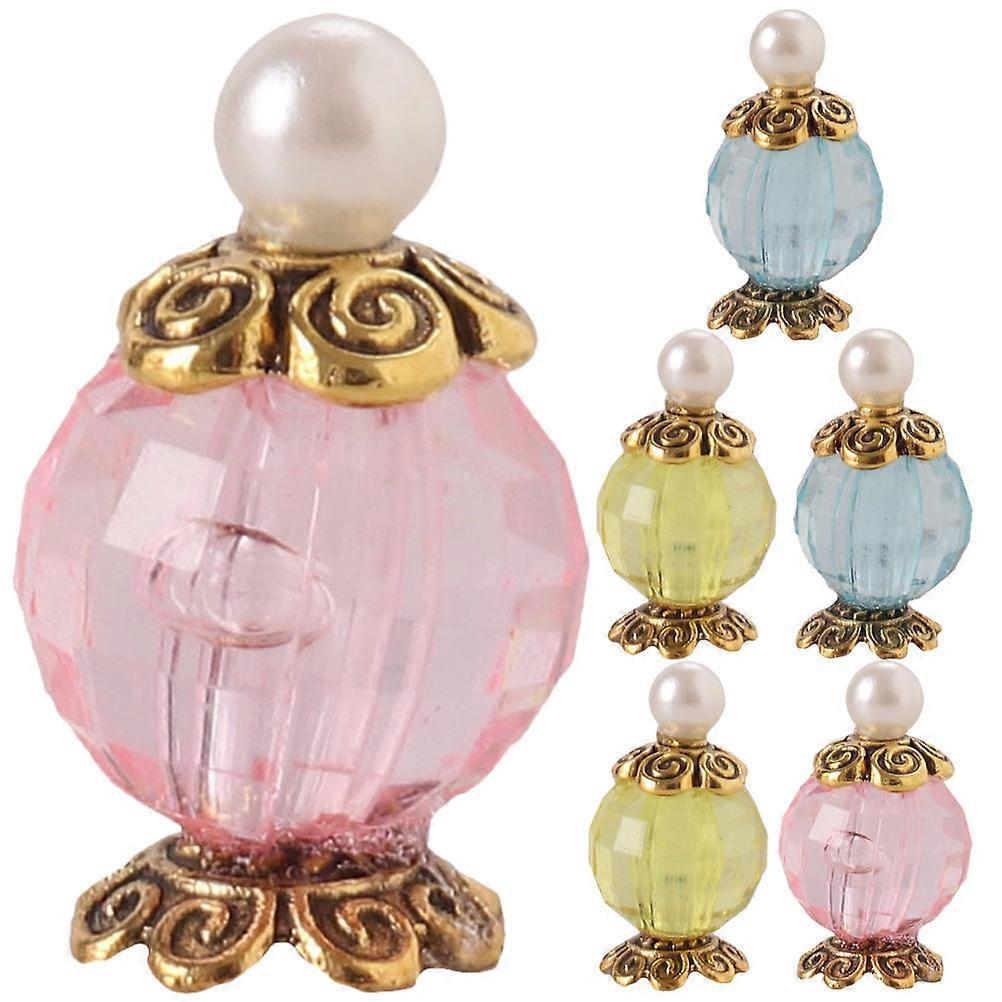 6pcs Mini Perfume Decorative Models for Dollhouse Layouts – Charming, Compact & Decor Accessories