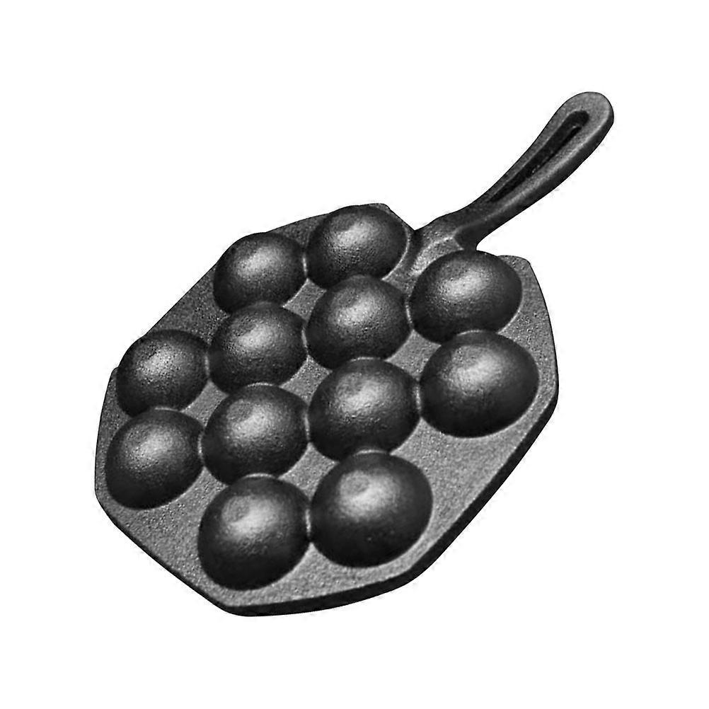 Non Stick Fried Irregular Frying Pan For Home Cooks In Black Designed For Easy Cleaning With 1 Pc