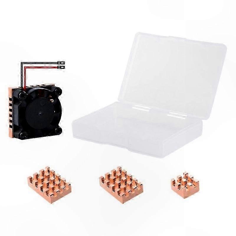 Enclosure Case for Development Board with Plastic Cooling Fan