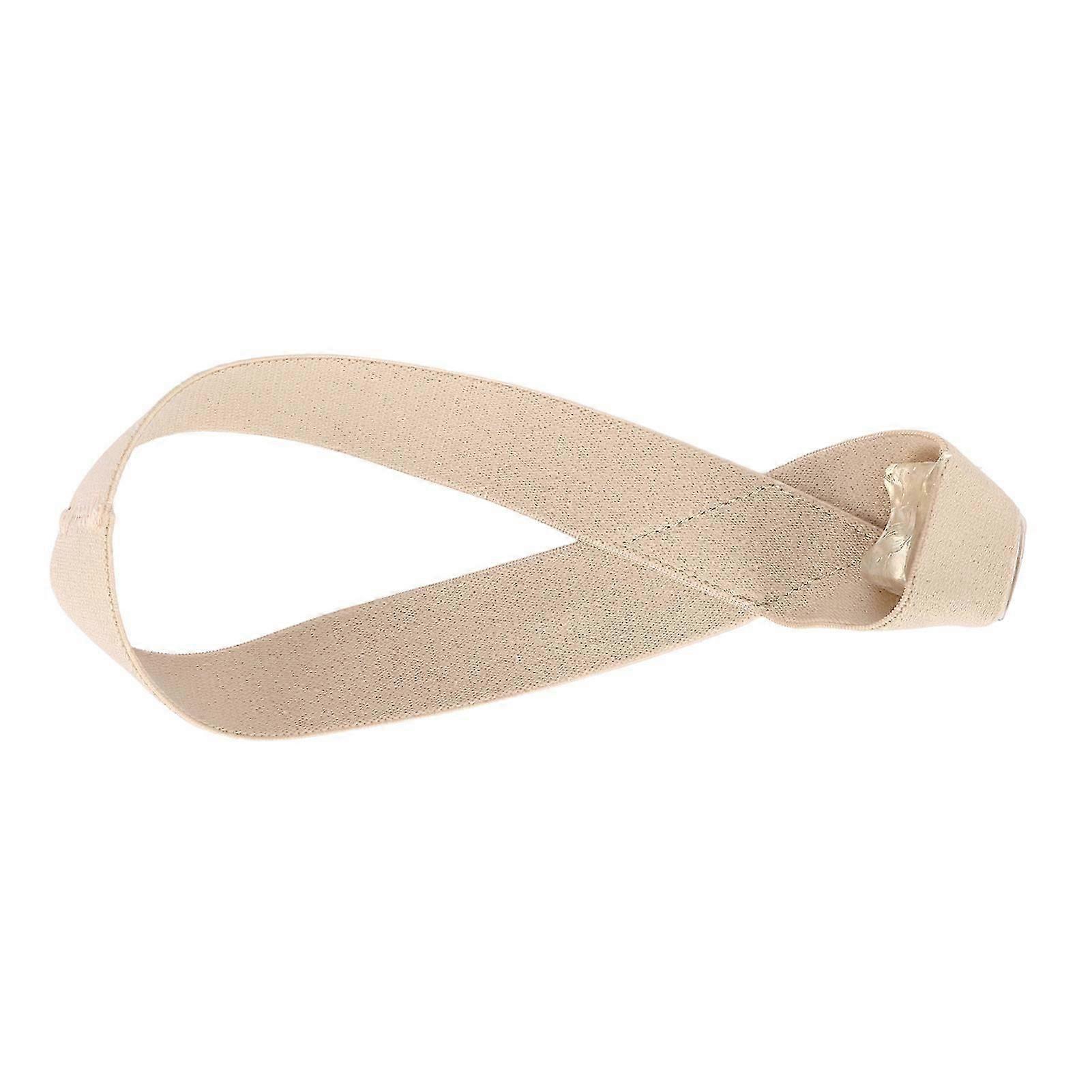 Hallux Valgus Belt Elastic Soft Comfortable Skin Friendly Bunion Corrector Belt for Bunion Overlapping Toes Skin Color S 35-40