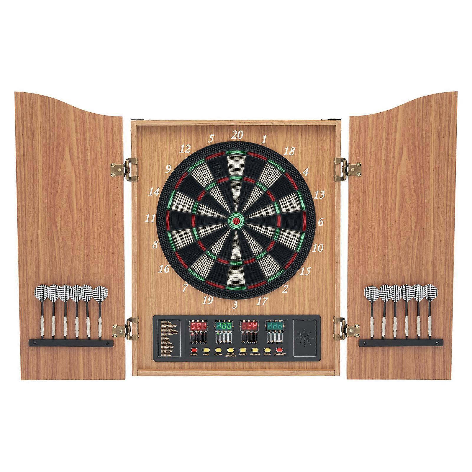 Wall-mounted Electronic Wardrobe Dart Disc with 4 LEDs High Brightness Display