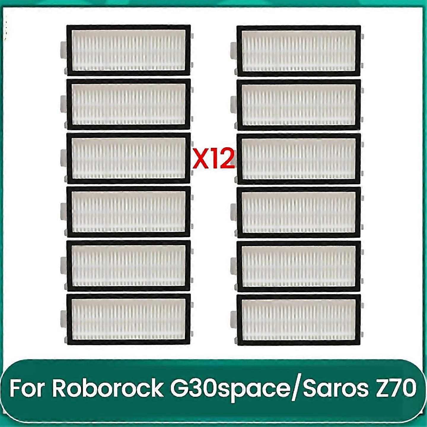 For hepa filters for roborock saros z70 g30space vacuum cleaner parts washable filter