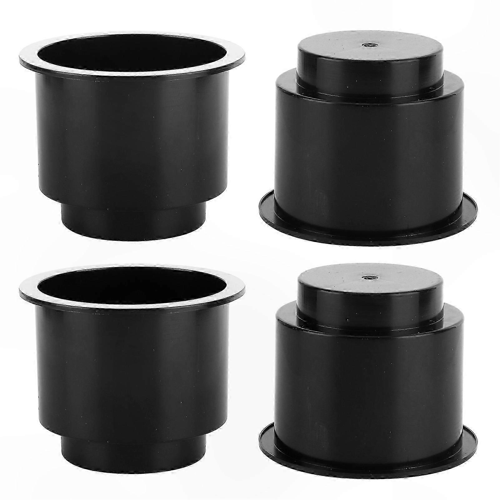 Universal 4-Piece Water Cup Holder Stand for RV, Car, Ship, and Yacht Modifications