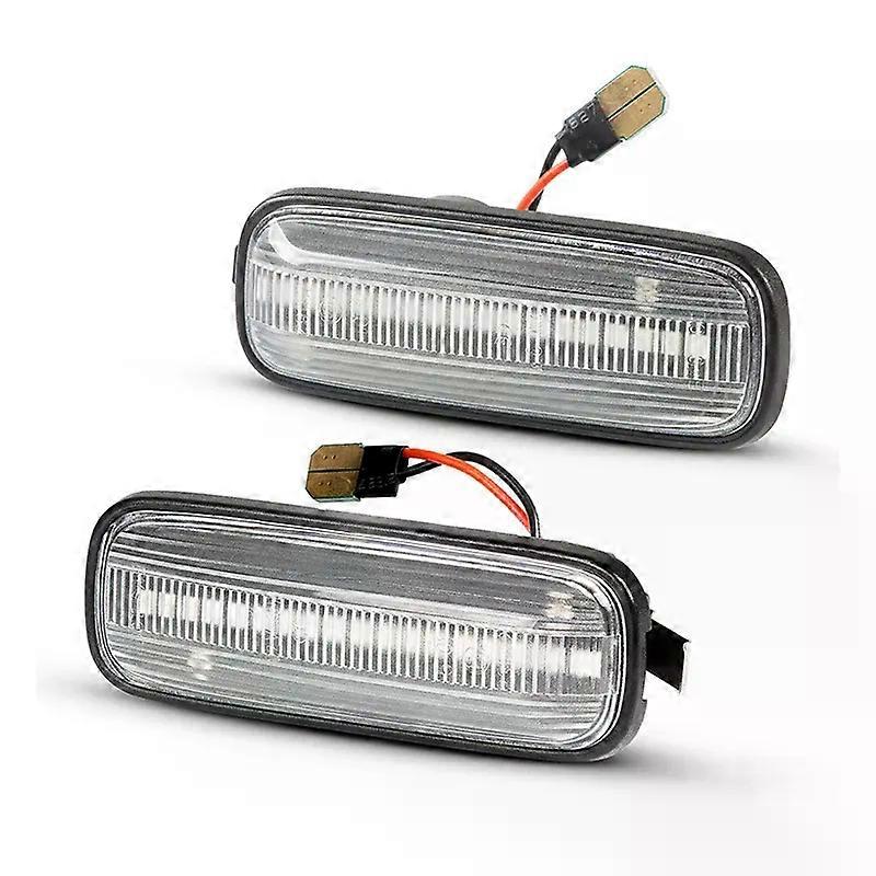 2X LED Dynamic/Normal Flash Side Marker Lamp for Honda Civic 1996-2000 Ballade Prelude LED Fender Indicator Turn Singnal Light