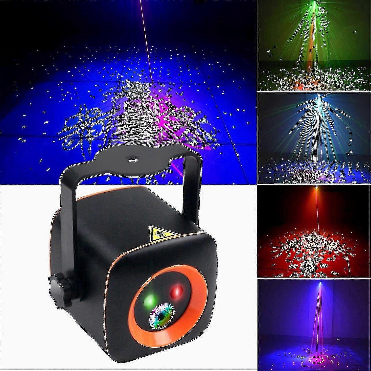 Usb Mini Laser Light Sound Control Projector Light Stage Light Bar Strobe Remote Control Laser Light