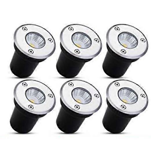 Solar Lights Outdoor, Waterproof (Warm White, 6 Pack)