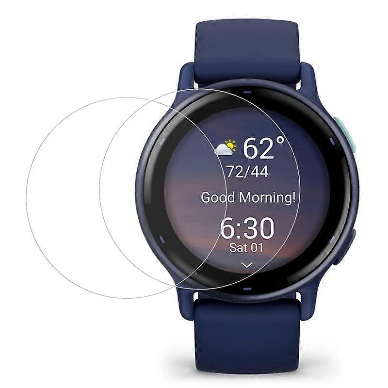 Garmin vivoactive 5用スクリーンプロテクター 傷防止ソフトTPUウォッチフィルム 2枚