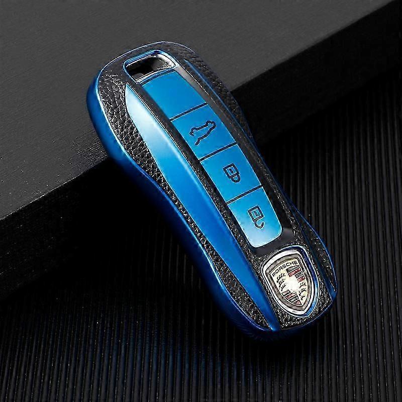 TPU Car Key Case Cover for Panamera Cayenne 911 Macan Boxster Keyless Remote Protection