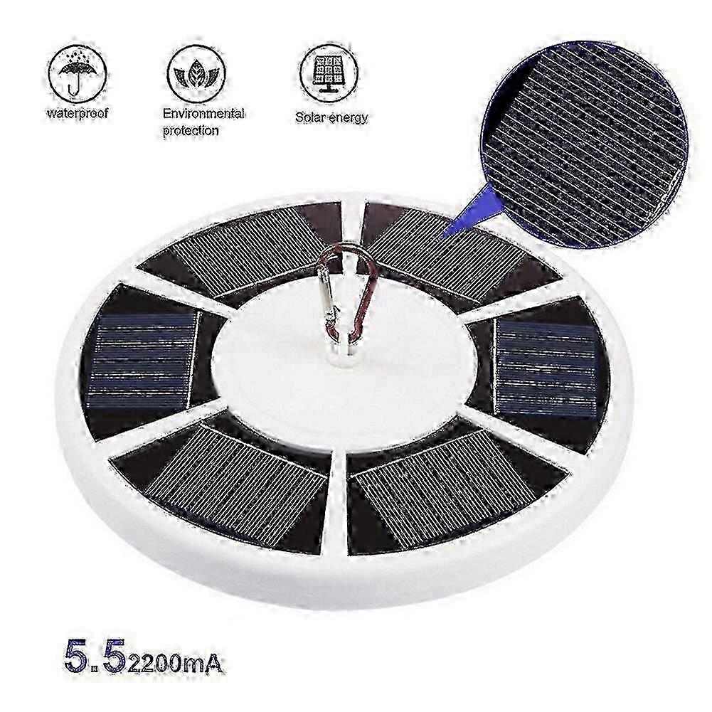 Solar Flag Pole Topper Light with 42 LEDs for Outdoor Use