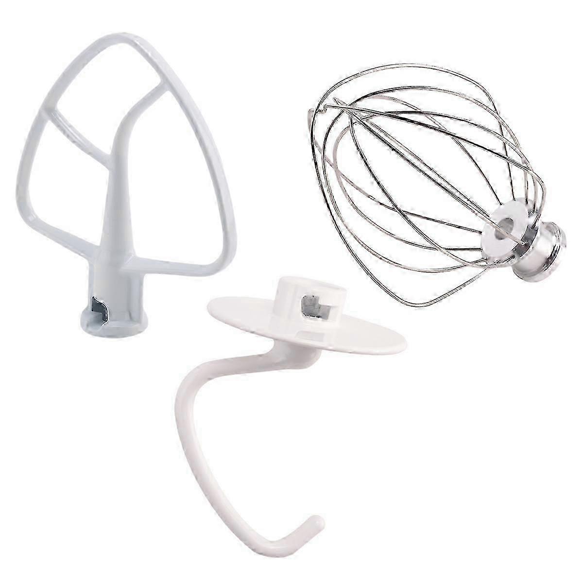 Mixer Kit for KSM150 Stand Mixers: Includes Dough Hook, Wire Whip & Coated Flat Beater - 3 Piece Set