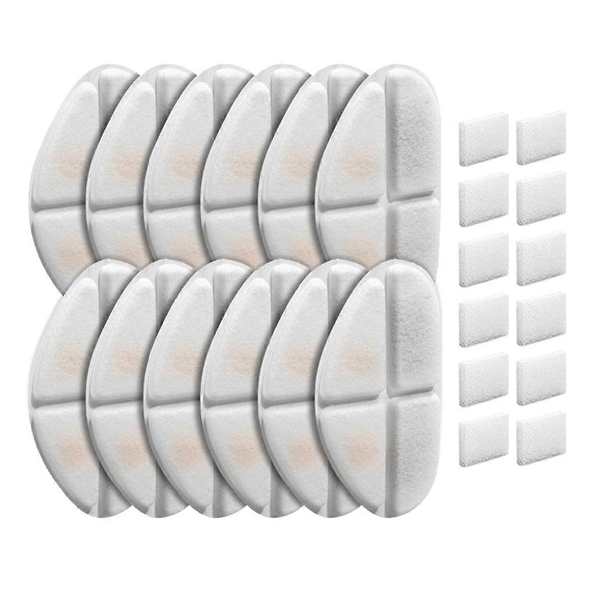 Filters and Pump Sponges for 7L/1.8Gal Dog Water Bowl Dispenser Cat Water Fountain Filter Replaceme