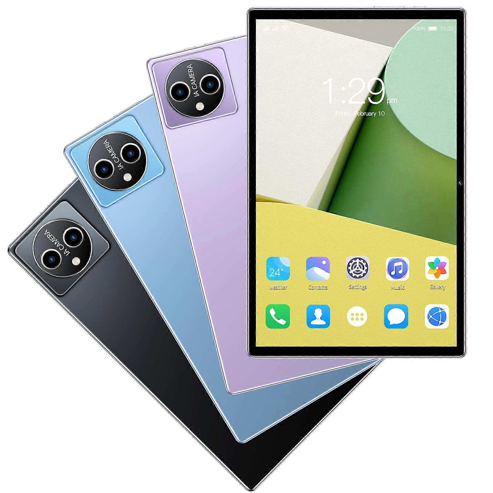 Tablet 8GB+256GB 10.1" 5G Calling Purple/Black/Blue, 7000mAh Battery