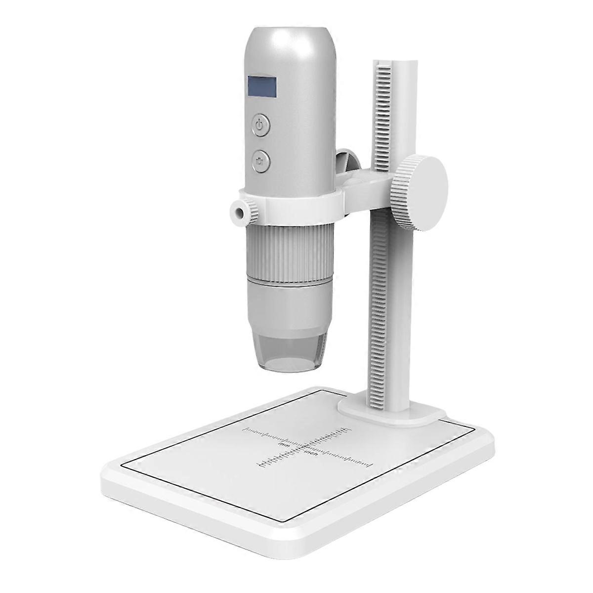 Wireless Handheld Digital Microscope 1000X USB WiFi Microscopes MS4 Magnifier with 8 LED Bracket for Android for IOS PC