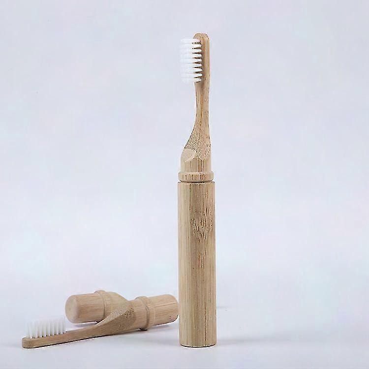 Eco-Friendly Bamboo Toothbrushes - Biodegradable, BPA-Free Soft Bristles, Natural & Compostable