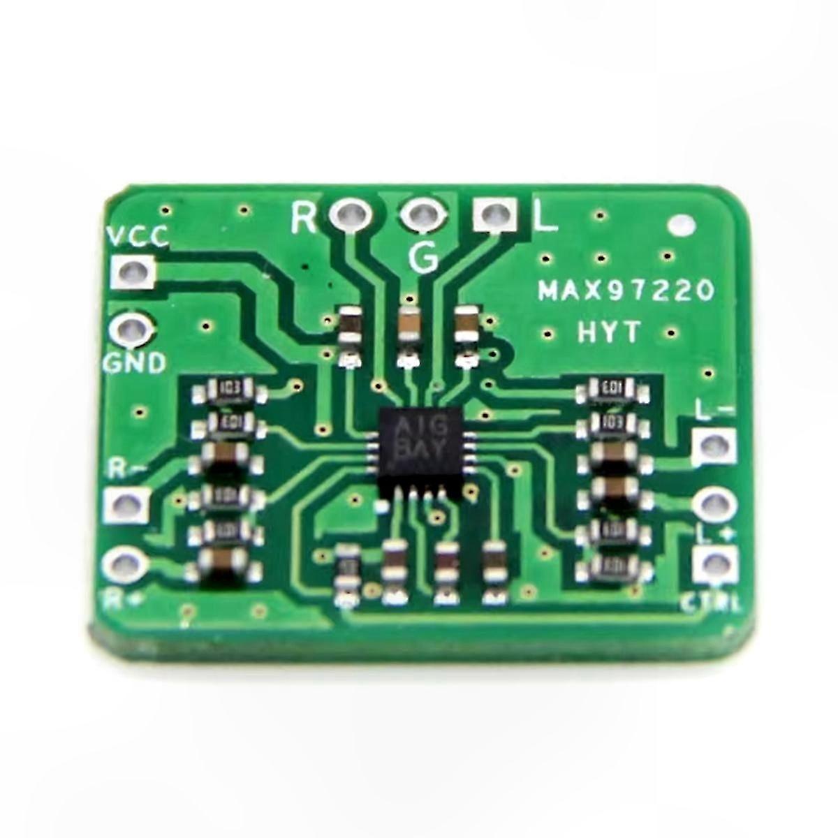 HiFi Audio Amplifier Board with Differential Turn Balance and Single-Ended Output 2.5-5.5V Input MAX97220 Ear Amp Module