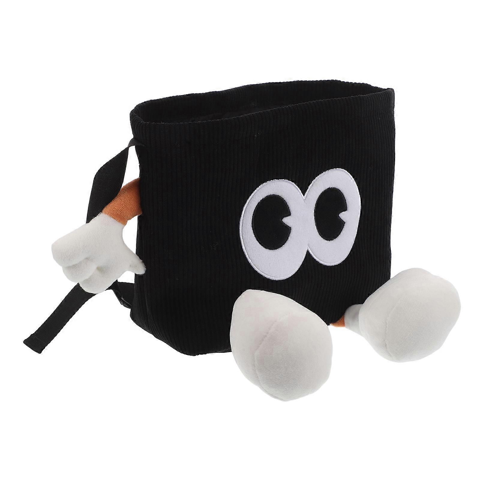 Trashcan For Car With Tissue Holder And Umbrella Storage Classic Design Black 33.00X31.00X10.00CM 1Set