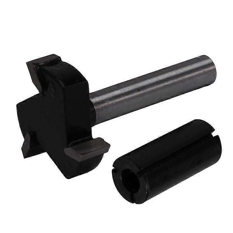 CNC Spoilboard Surfacing Router Bits, 1/4 Inch Shank 1 Inch Cutting Diameter, Slab Flattening Route
