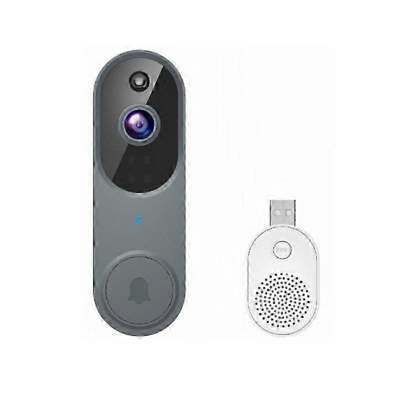 smart wireless doorbell 1080p video with app