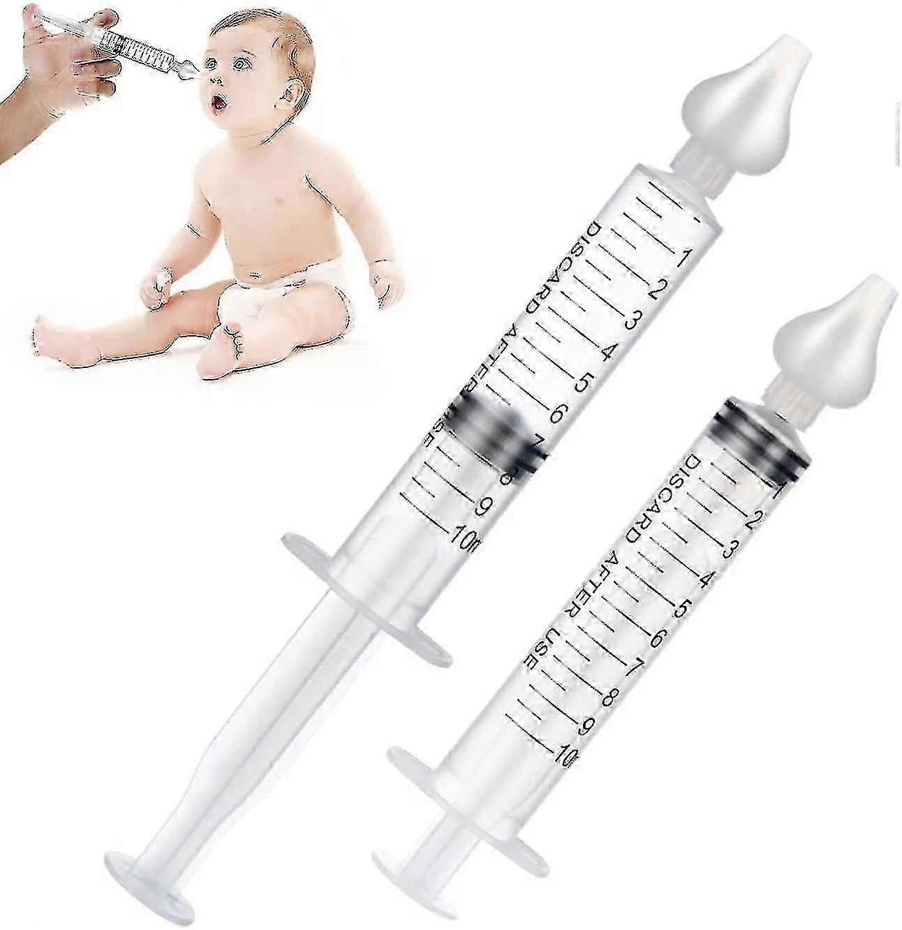 comfortable nasal wash syringe 2 pieces safe