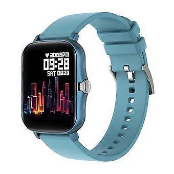 1.69 Inches Smart Watch Men Women Full Touch Fitness Tracker Smart Watches(Blue)