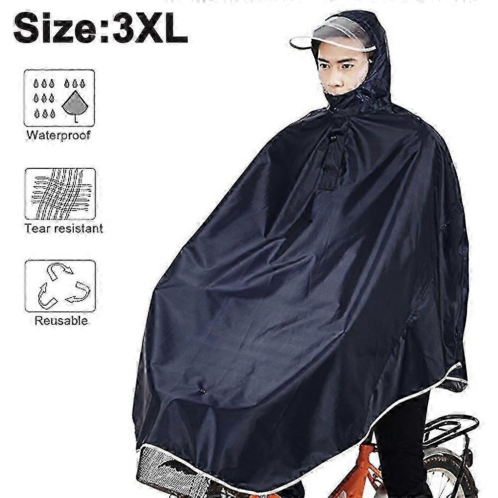 Vedenpitävä Sade Poncho Pyörä Polkupyörä Sadeviittat Kevyt