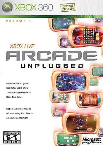 Arcade Unplugged  Game - Xbox 360 - PAL - New & Sealed
