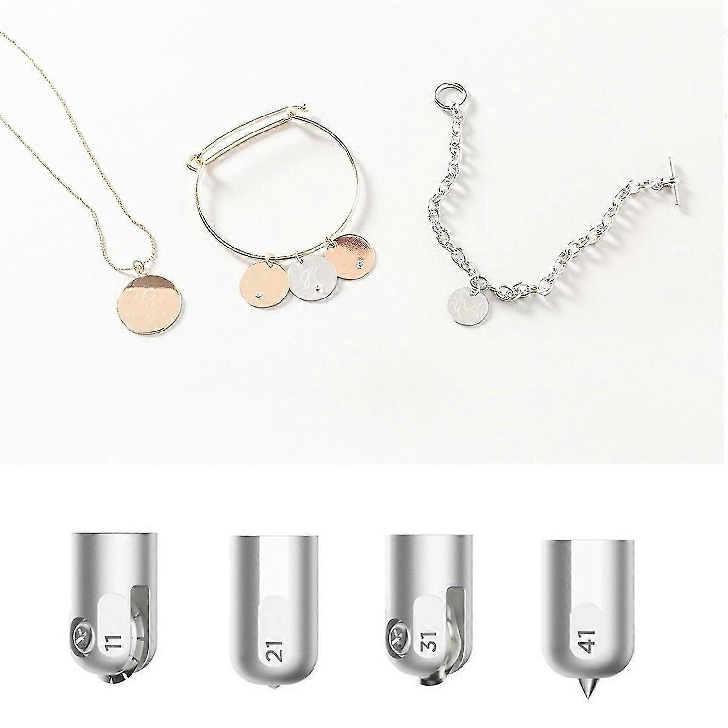 4pcs Wavy Blade Tip,Engraving Tip,Debossing Tip