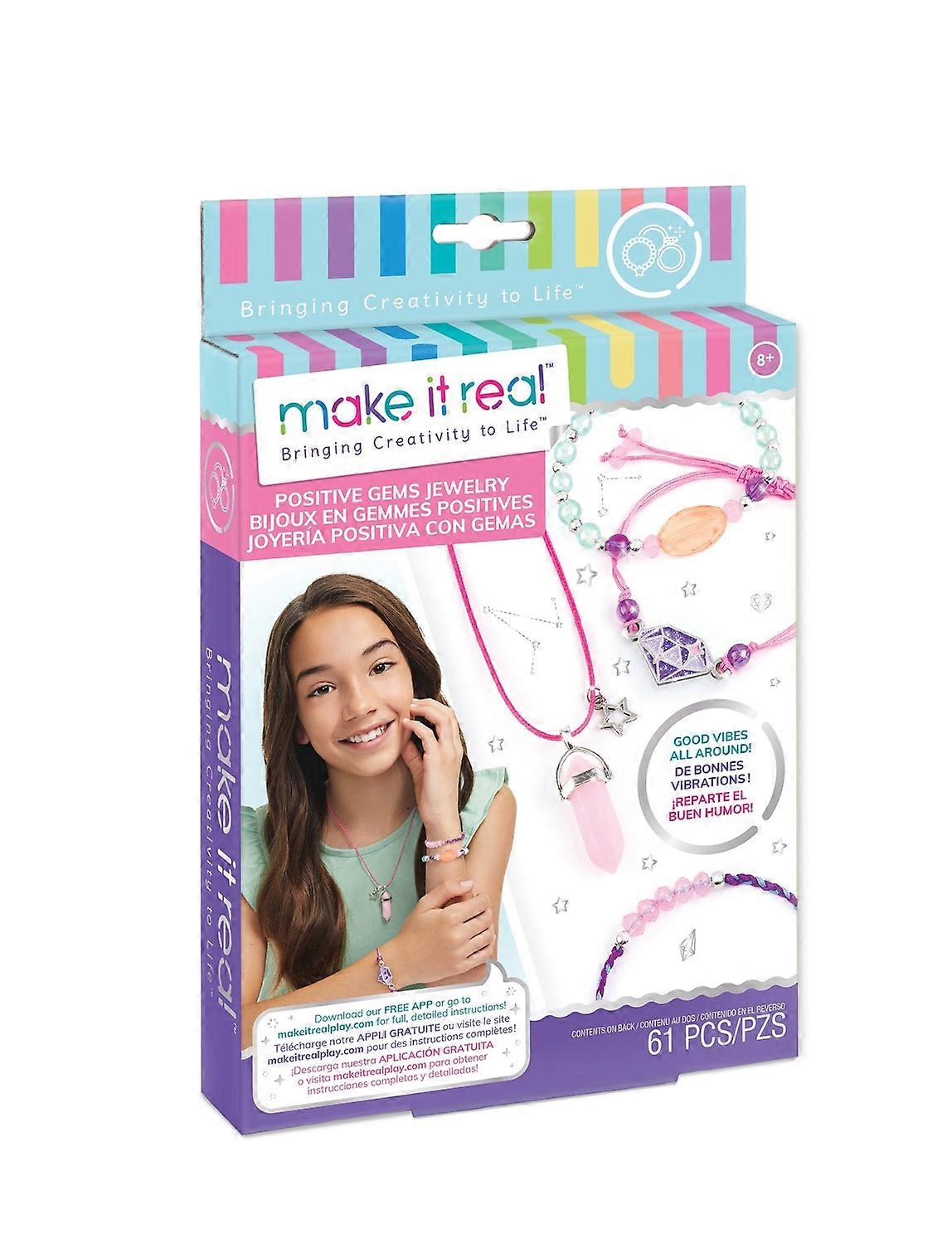 Make It Real Dyi Set "Gem Stone Jewelry"