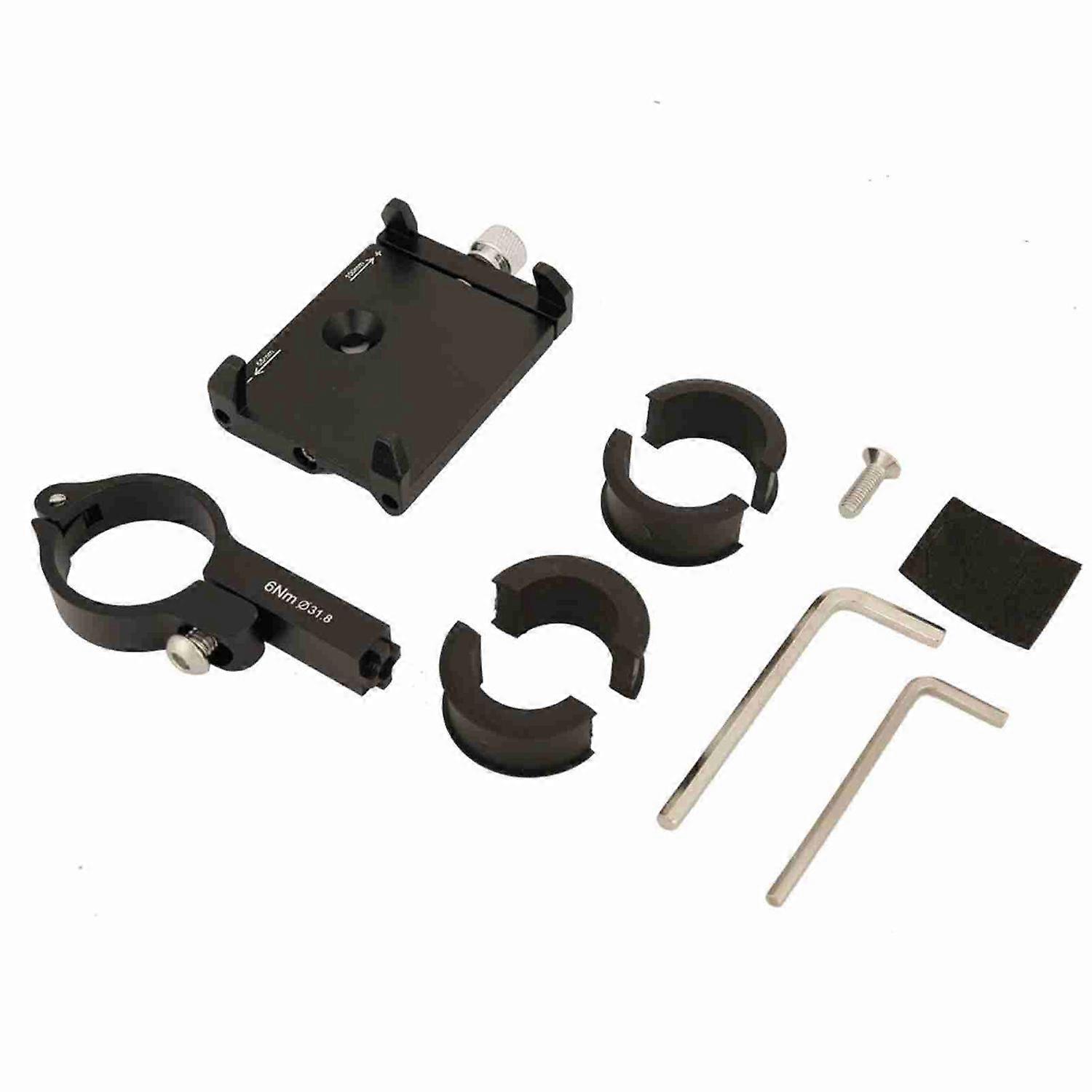 Features:
This phone bracket is made of qualified aluminum alloy material, solid, firm with high str