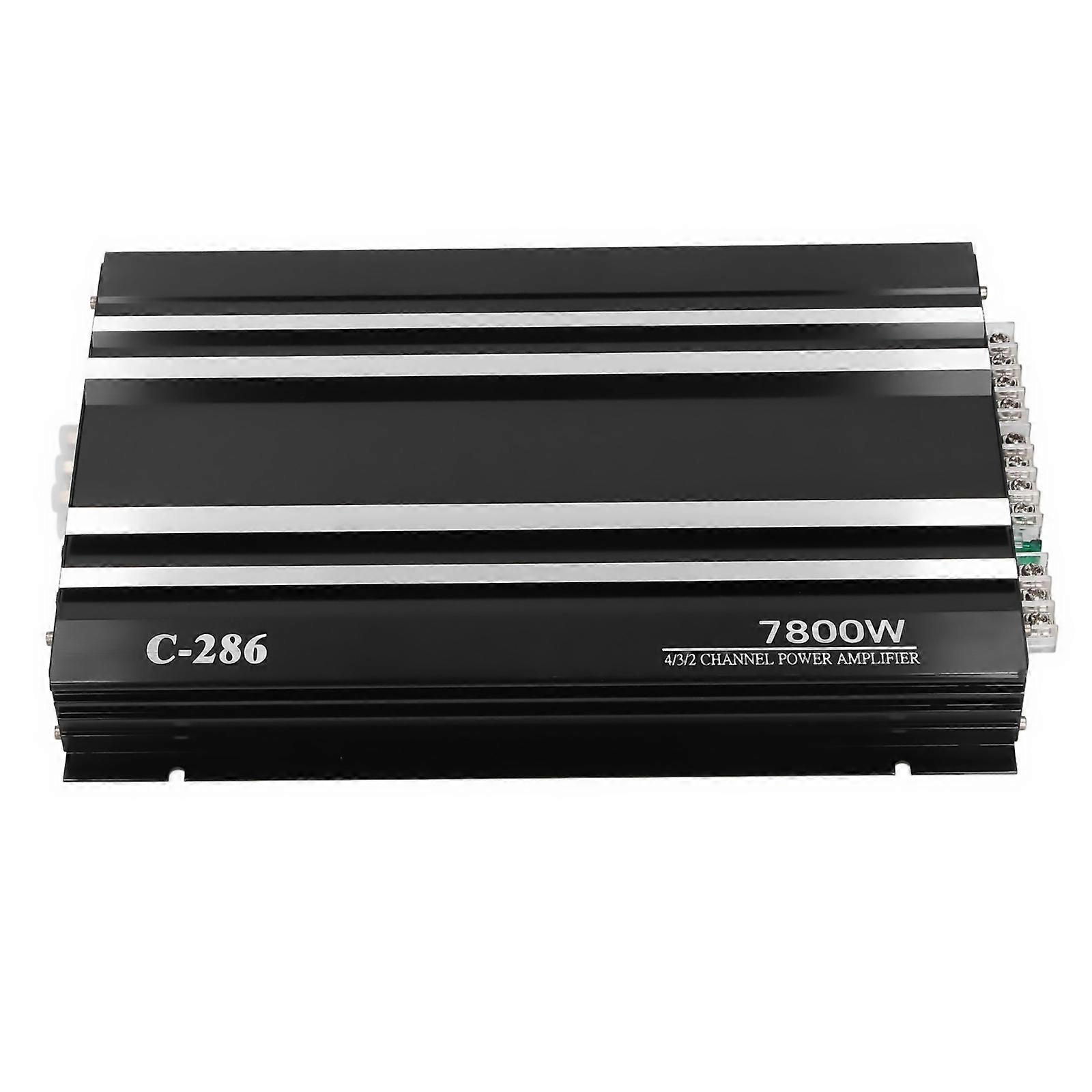 Car Amplifier 4 Channels Audio Power Amplifier for