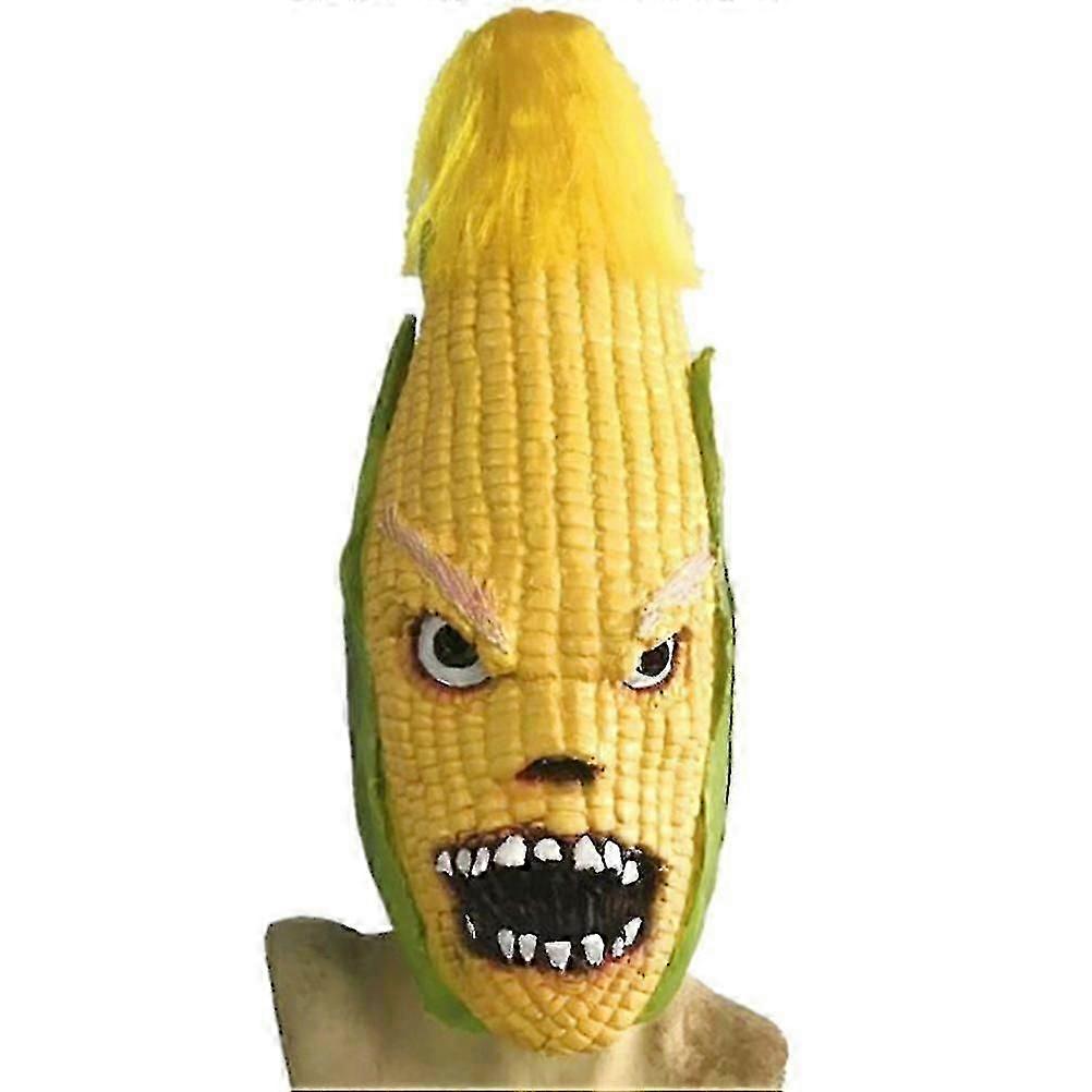 Halloween Funny Horror Mask Carnival Mask Scary Creepy Corn Face Mask Costume Prop For Masquerade Make-up Party