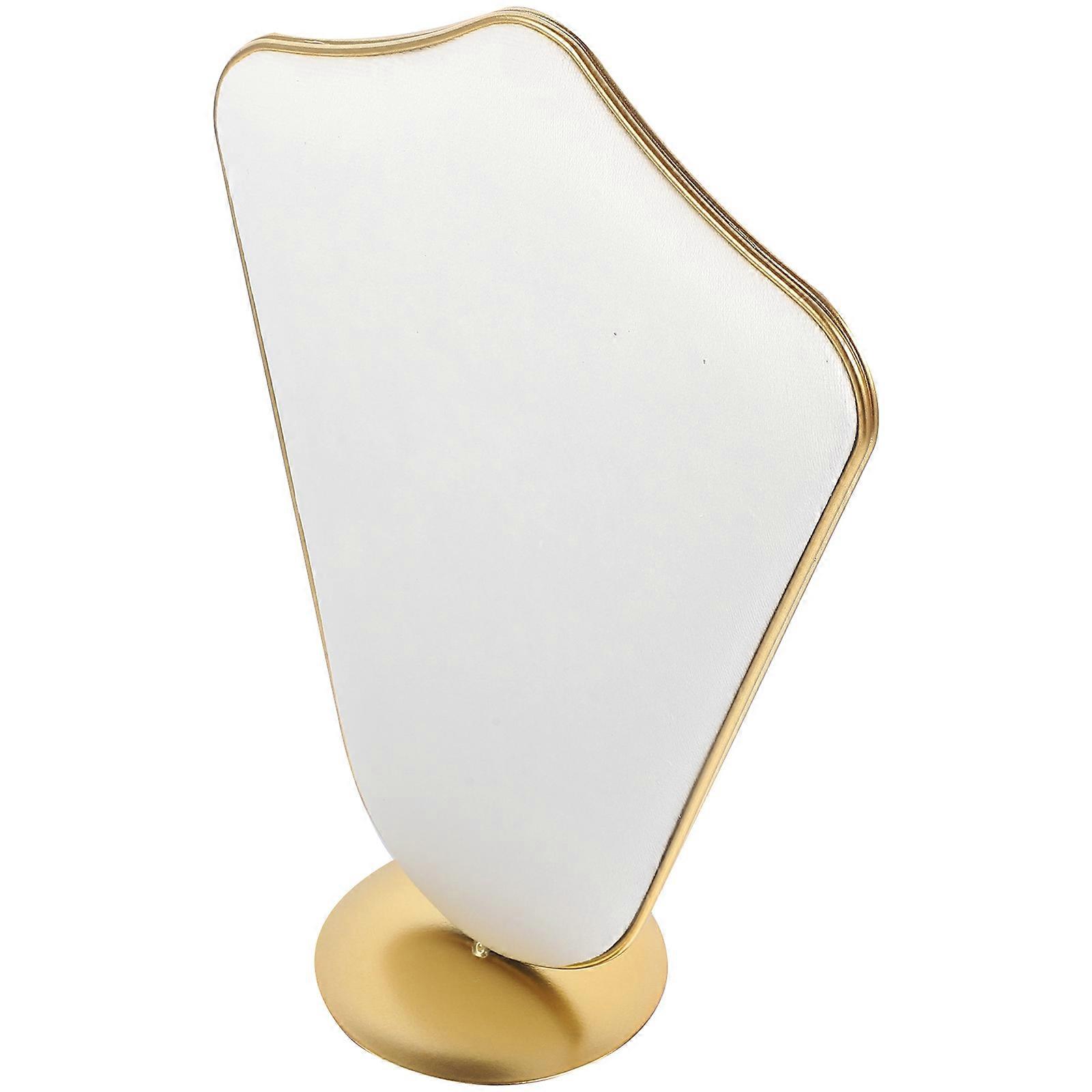 Jewelry Holder Stand Necklace Display for Display 2Pcs with Metal and Lint