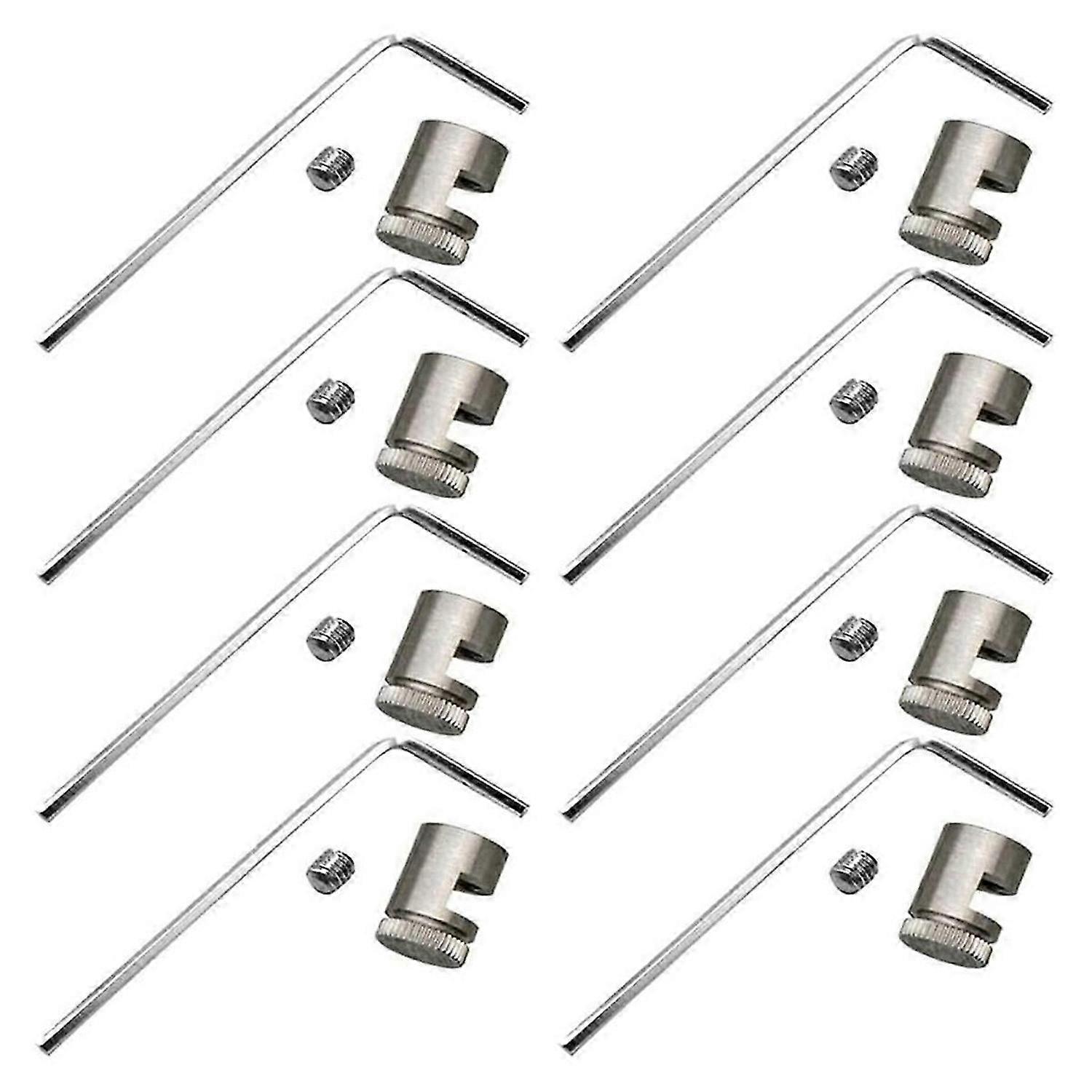 8 Packs Thumb Stud Fit for Buck 110 Folding Knife, Universal Replacement Thumb Button for Folding Hu